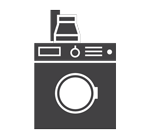 Squared Away Laundry Icon